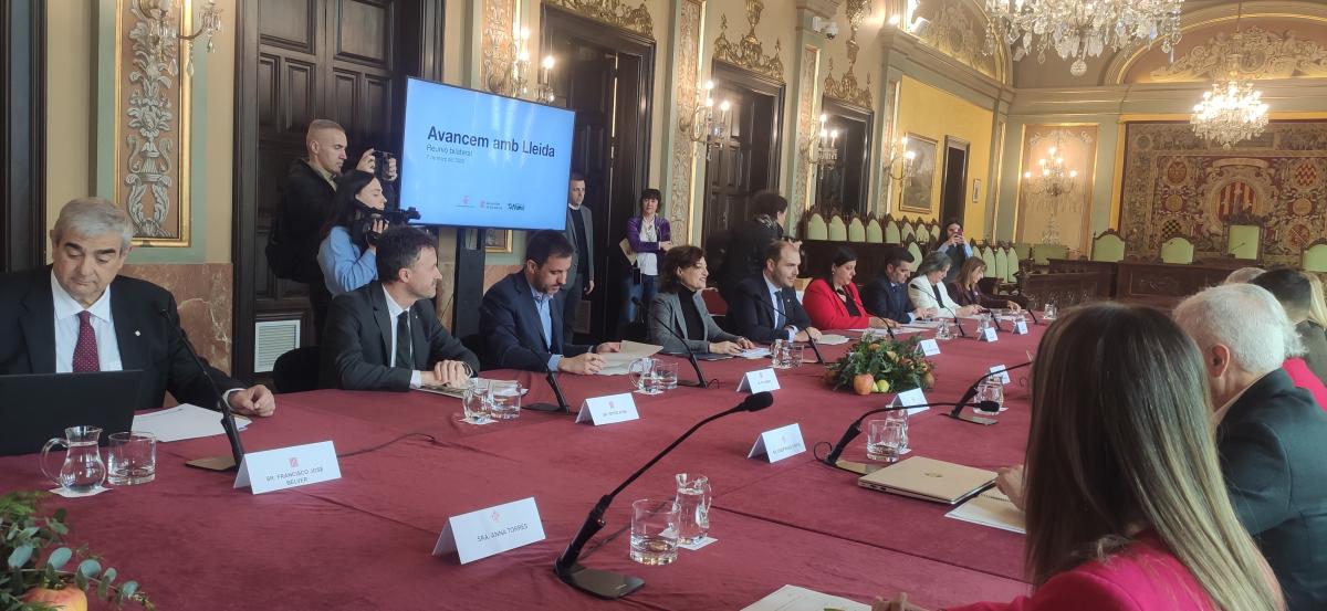 reunió de la Comissió Bilateral Paeria-Generalitat