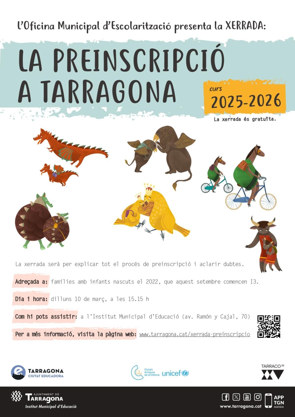 CARTELL PREINSCRIPCIONS