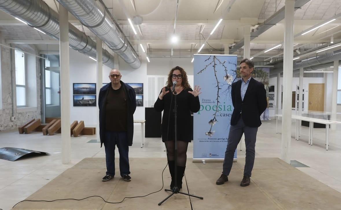 Presentació de la 10a Setmana de Poesia a les Cases de Molins de Rei 2