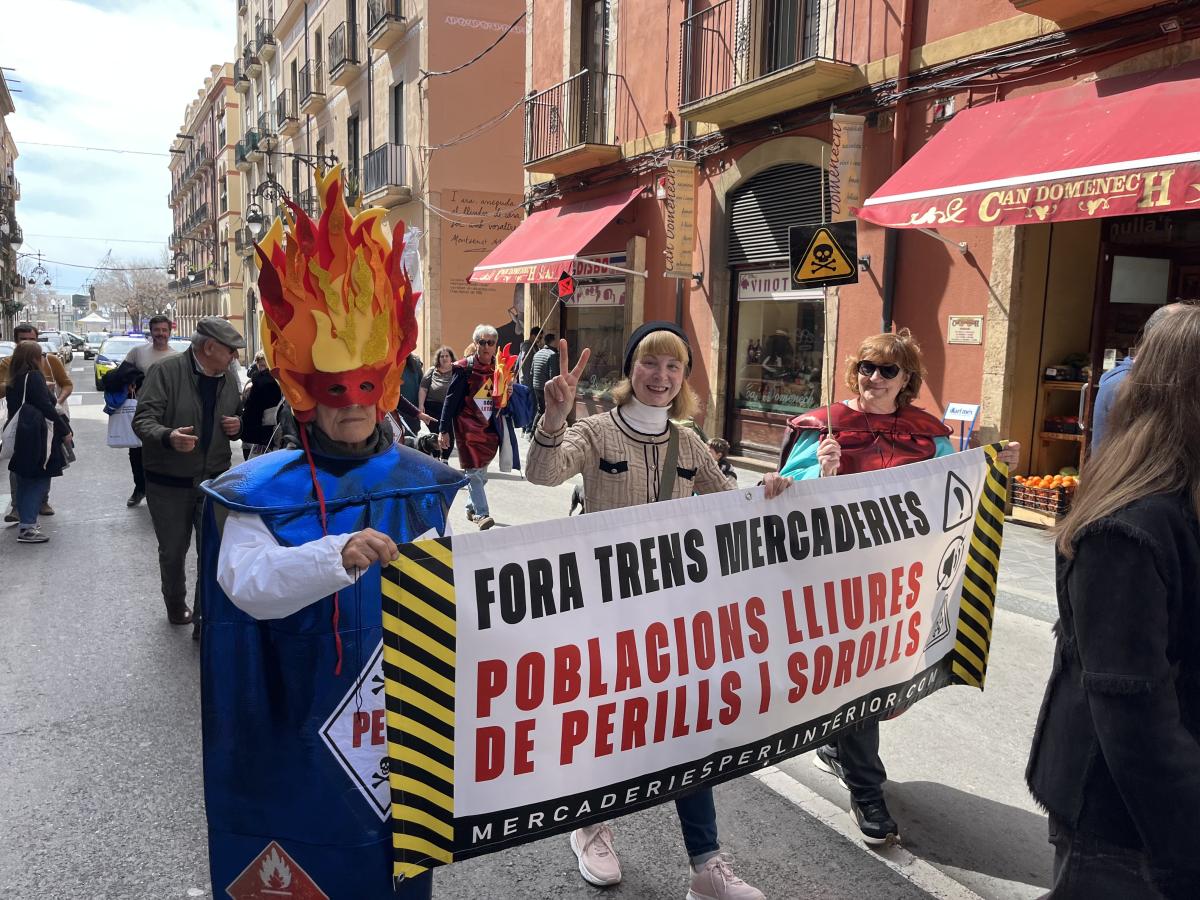manifestacio trenes tarragona