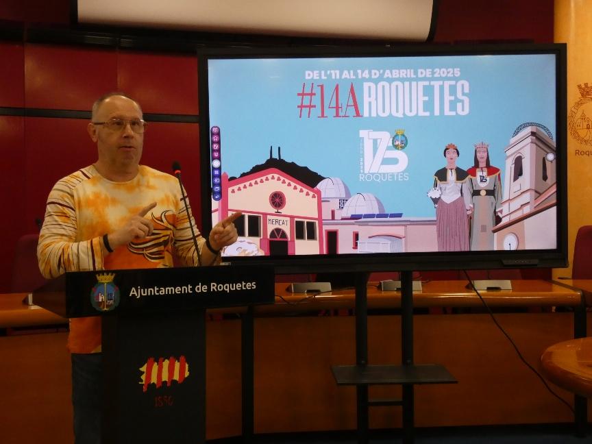 Presentació dels actes del 175è aniversari de la fundació de Roquetes
