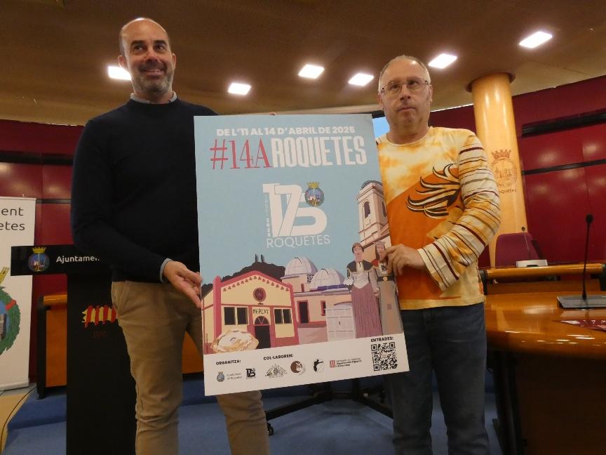Presentació dels actes del 175è aniversari de la fundació de Roquetes