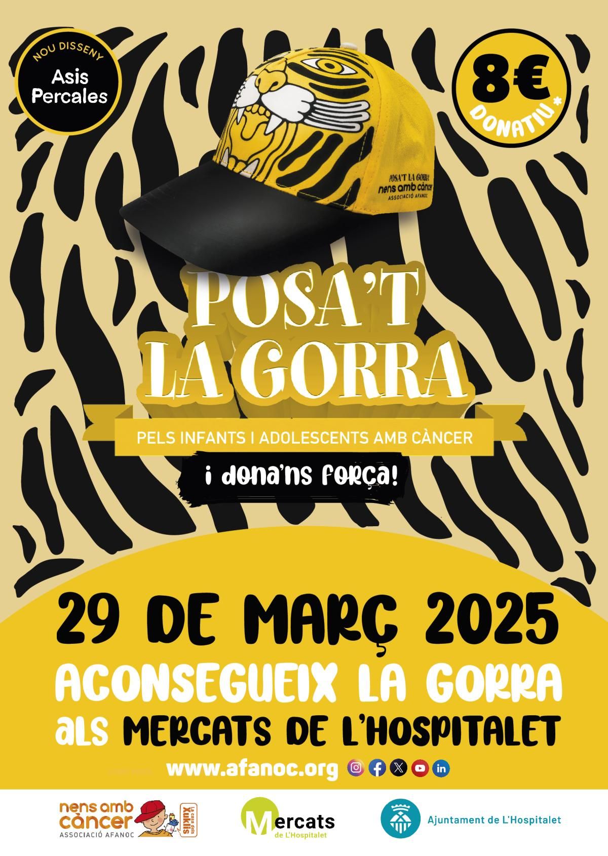 Posa't la Gorra als mercats de L'Hospitalet