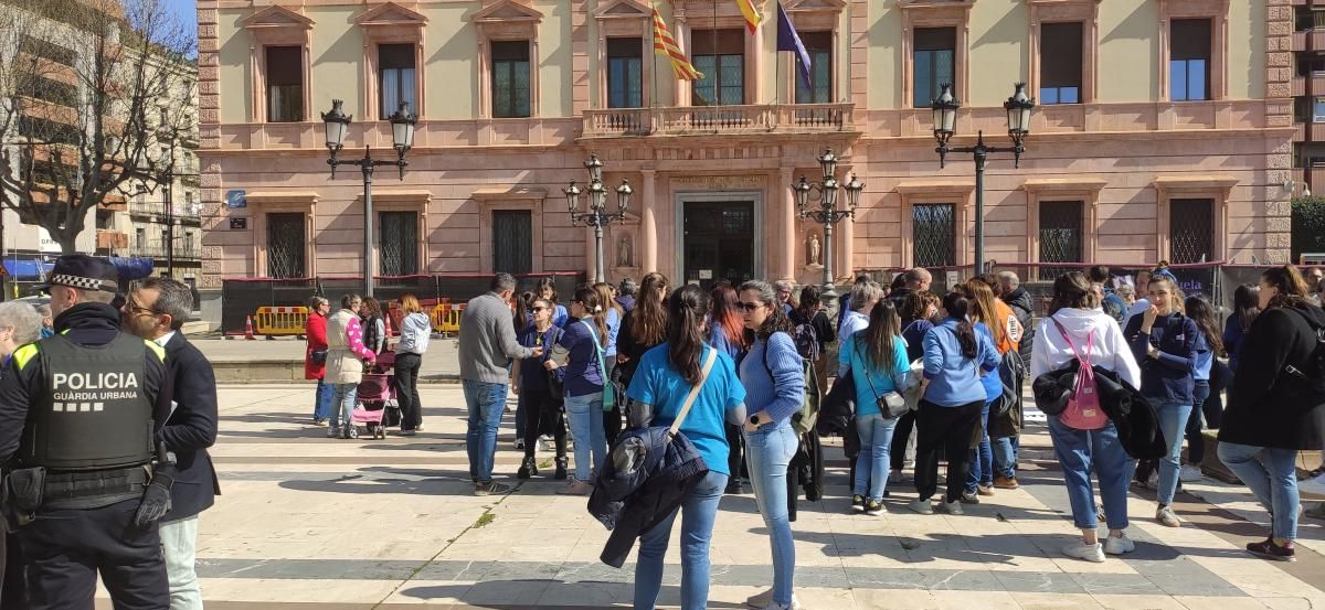 manifestació Lleida veterinaris