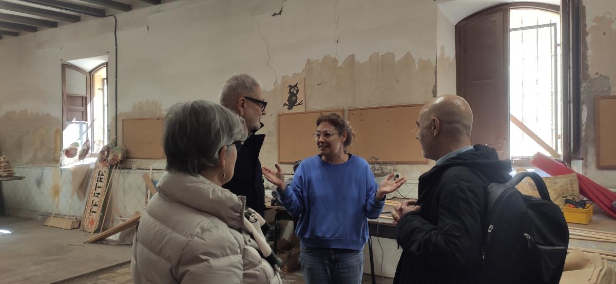 visita patrimoni cultural Lleida Joaquim Borràs Fèlix Larrosa