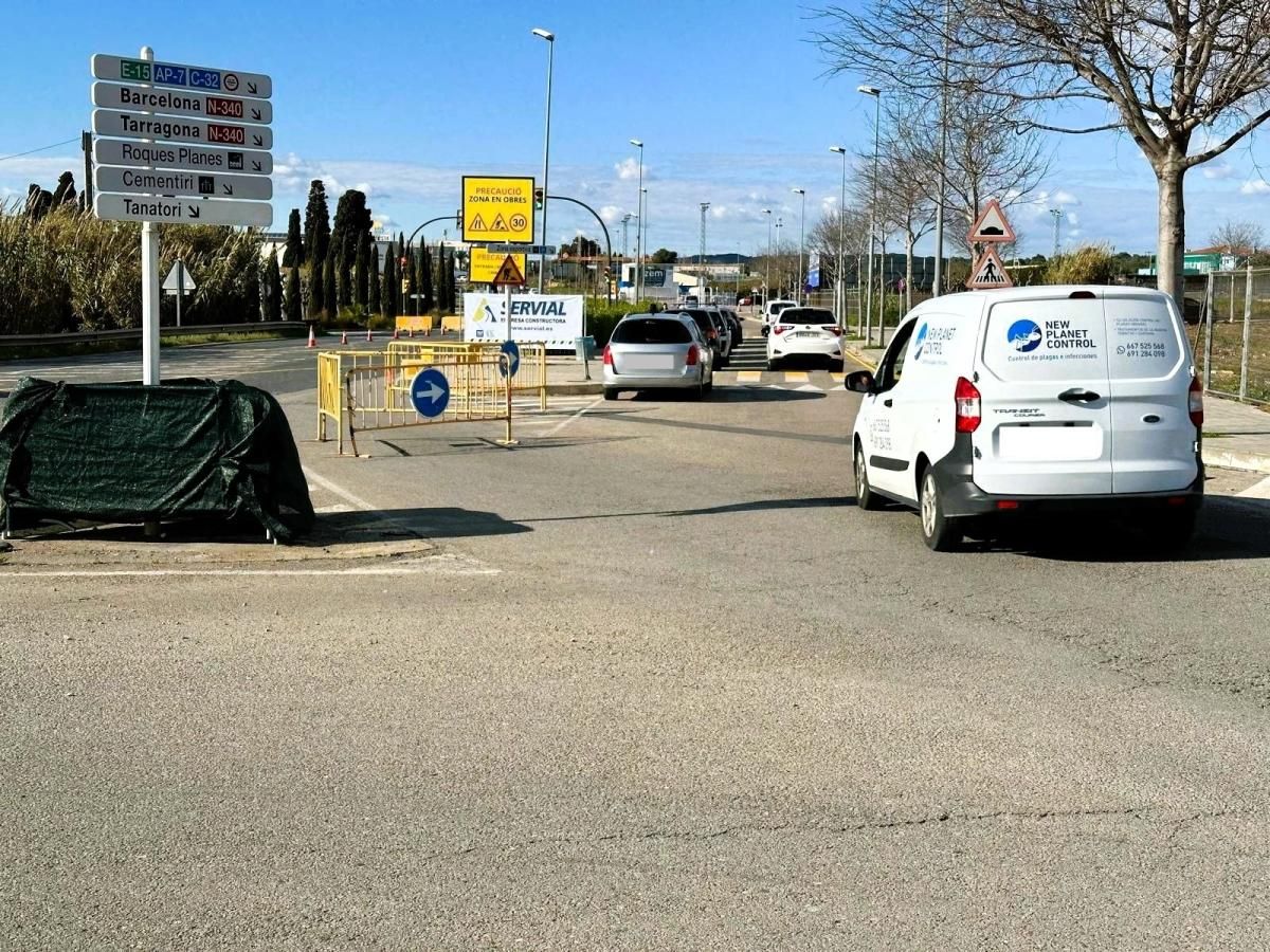 Obres als accessos del futur CAP de Torredembarra