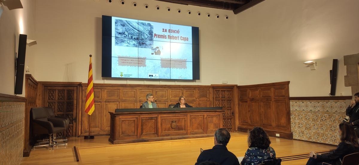 presentació Premis Robert Capa d'Aitona