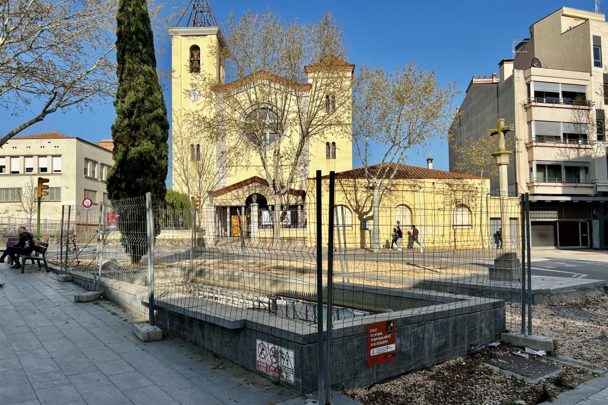 Font de la plaça de la Creu Alta de Sabadell