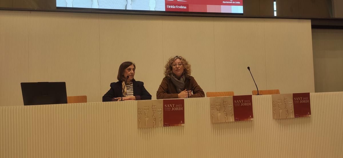 presentació Sant Jordi 2025 Lleida