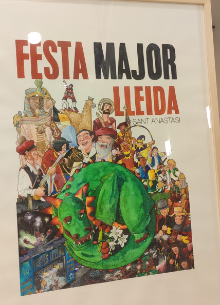presentació cartell Festa Major Lleida 2025