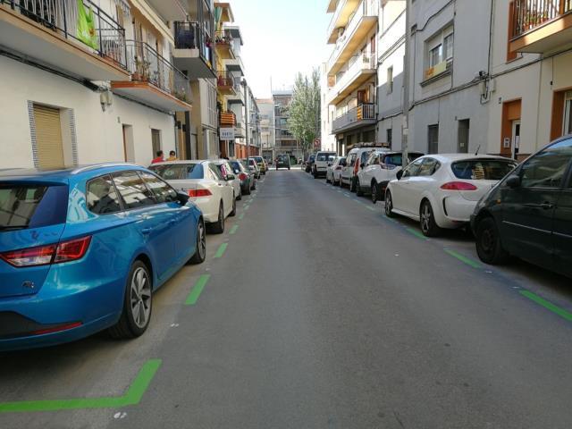 Àrea verda del barri de Mar de Vilanova i la Geltrú