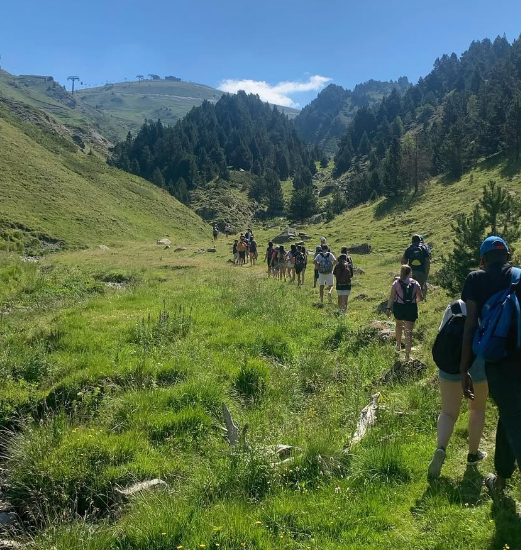 Una sortida del punt jove d'Ordino
