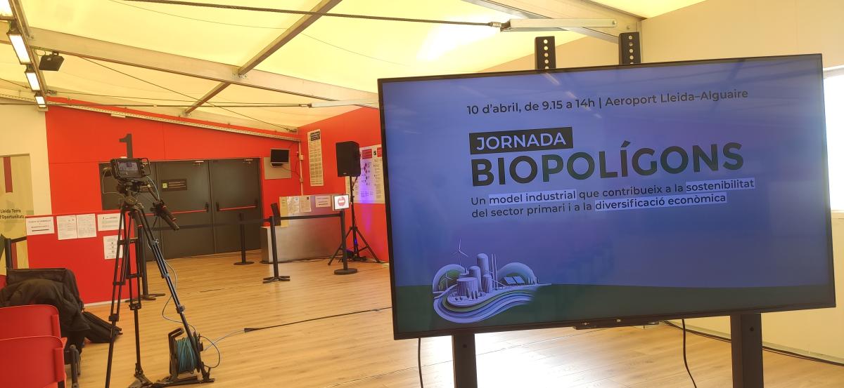 jornada biopolígonos Aeropuerto Lleida-Alguaire