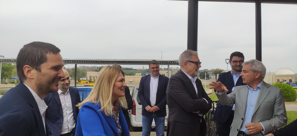 visita aigües residuals EDAR Lleida