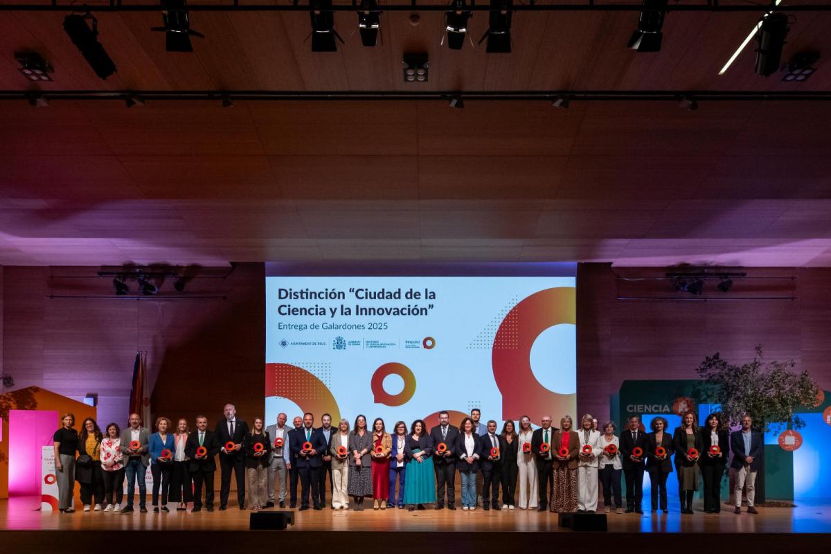 Acte de lliurament de les distincions a les noves 22 noves Ciutats de la Ciència i la Innovació
