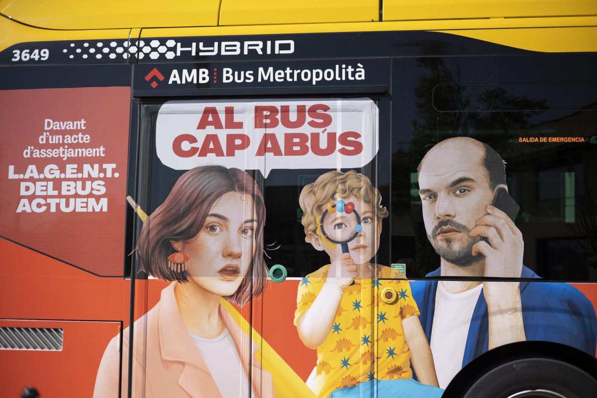 Campaña “Al bus, ningún abuso” de los autobuses metropolitanos del AMB 1