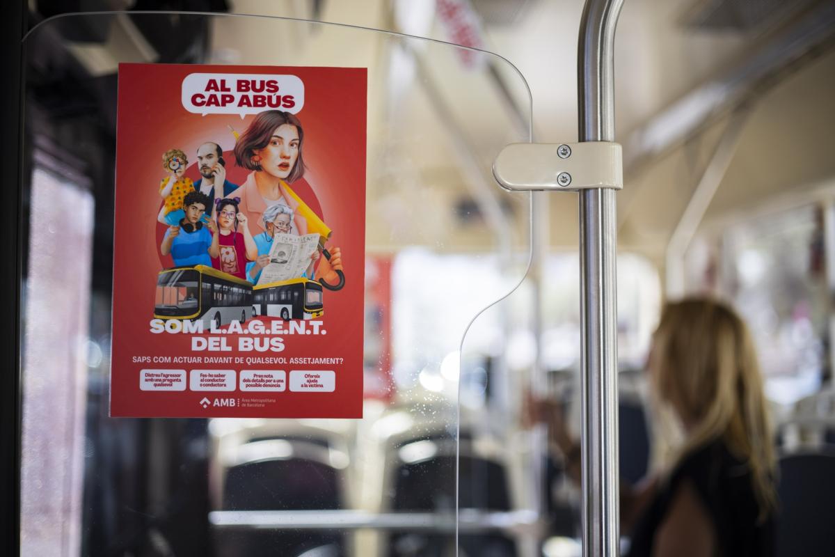 Campaña “Al bus, ningún abuso” de los autobuses metropolitanos del AMB