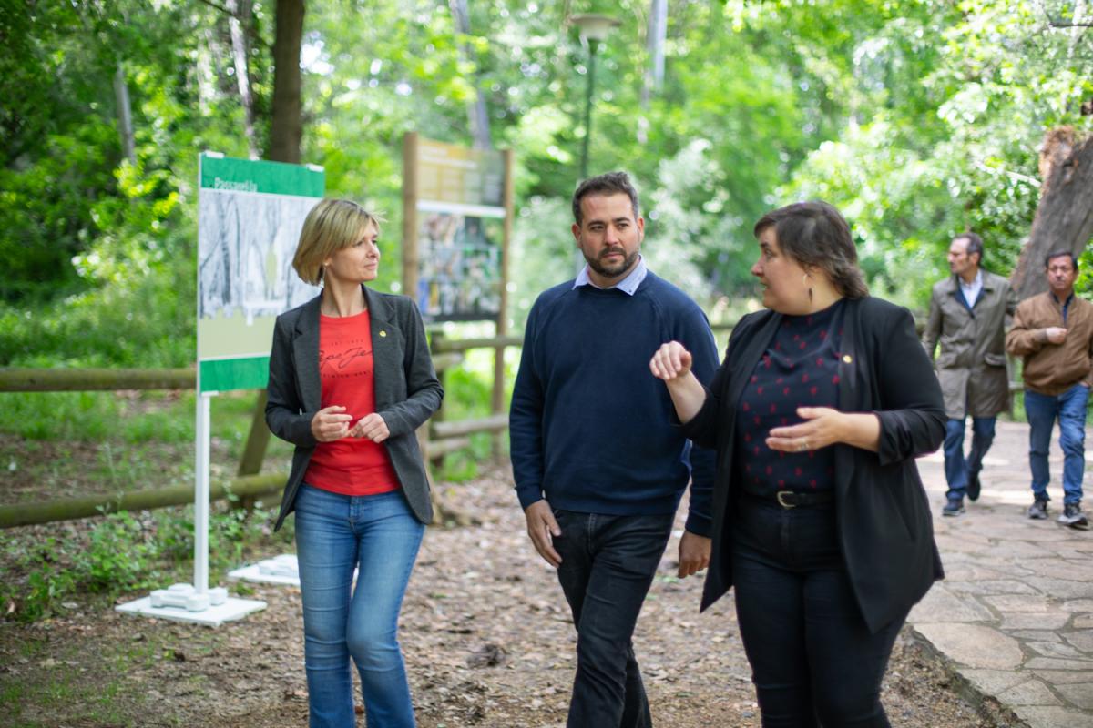Presentació de la renaturalització de l'albereda de Santes Creus 1