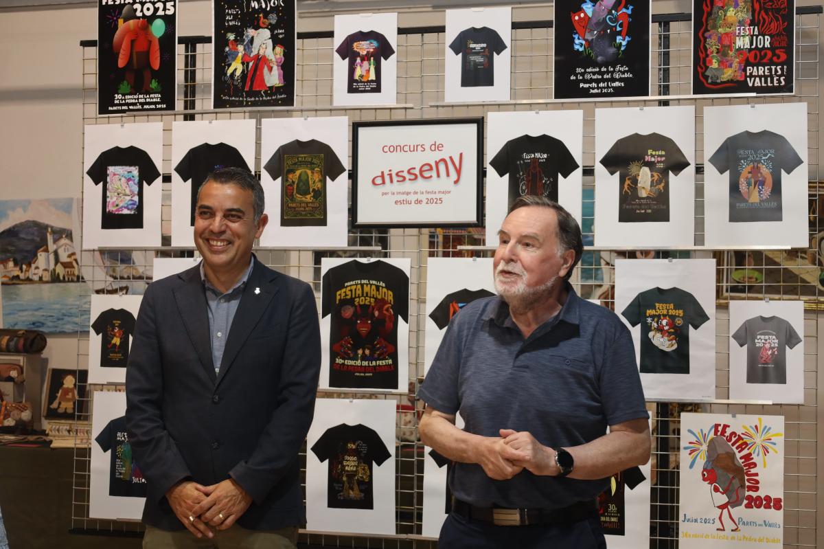 Imagen gráfica de Marc Vila Moreno de la Fiesta Mayor de Parets del Vallès 2025