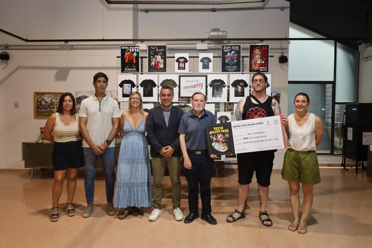 Imagen gráfica de Marc Vila Moreno de la Fiesta Mayor de Parets del Vallès 2025