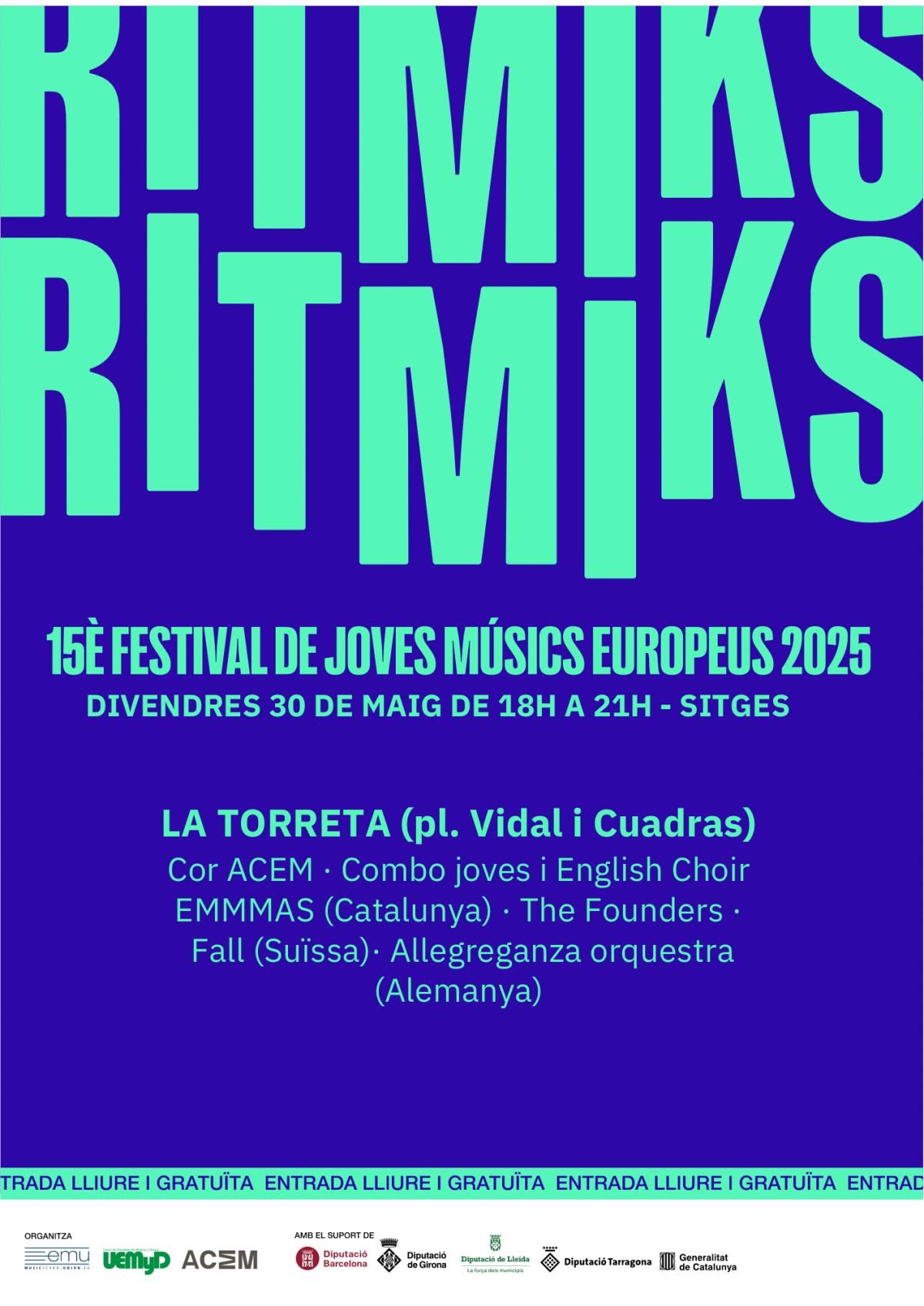Festival Ritmiks 2025 en Sitges