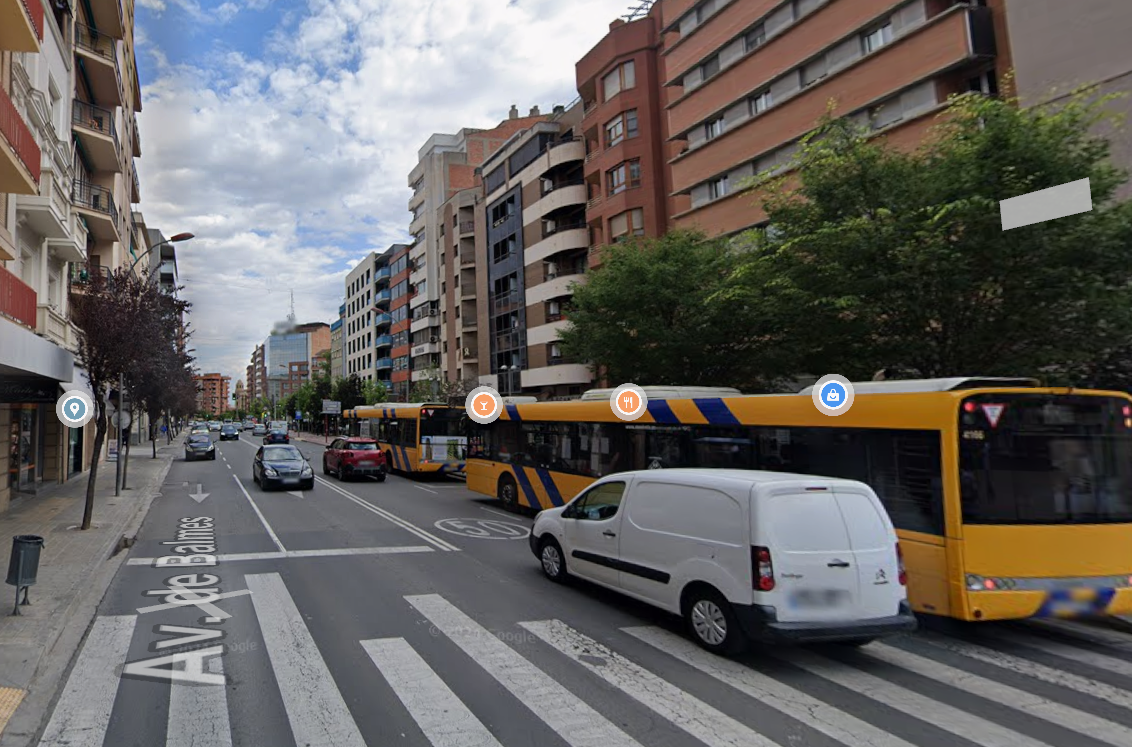 La Avenida Balmes de Lleida