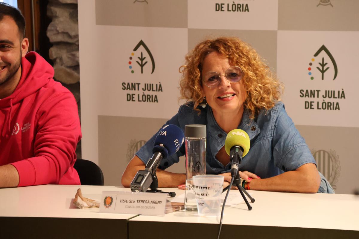 La consellera de Cultura de Sant Julià de Lòria, Teresa Areny