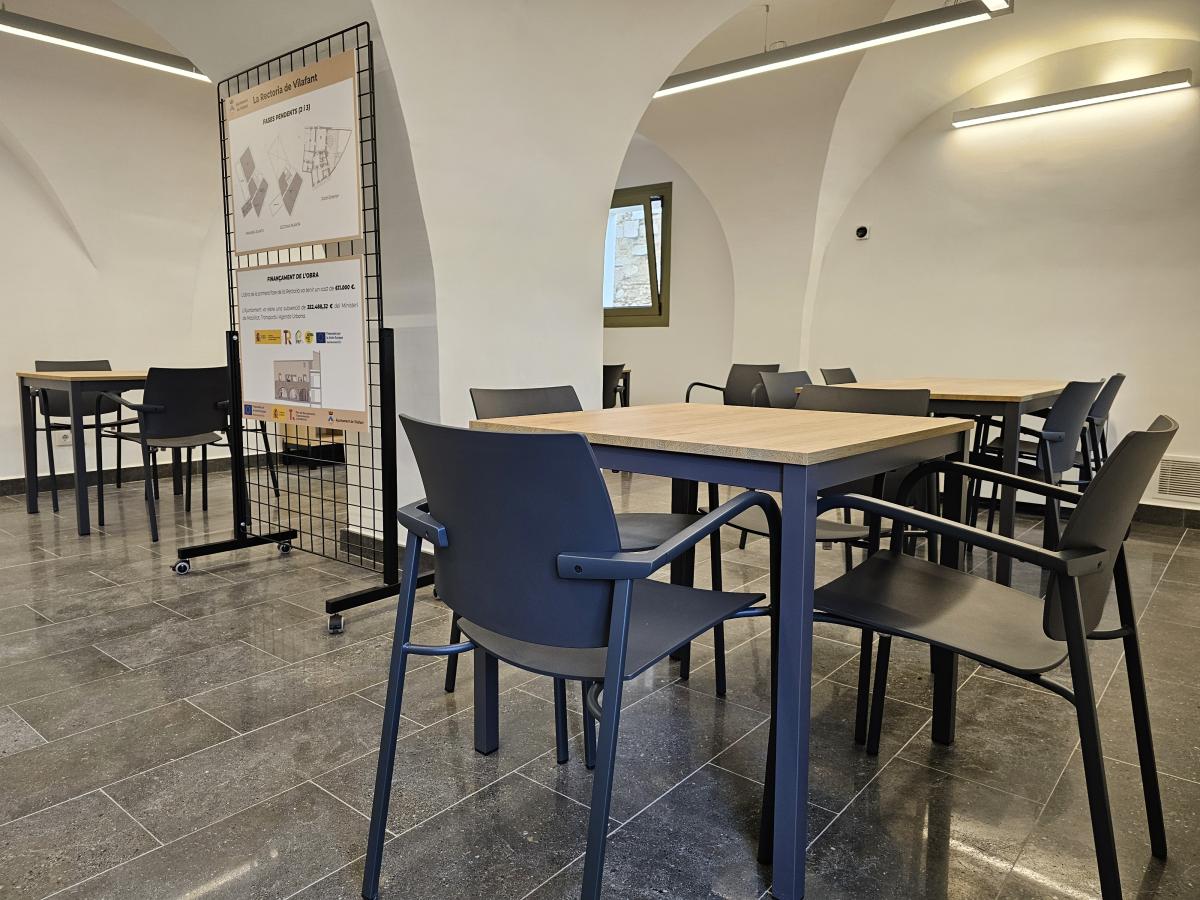 Vilafant obre una part de la Rectoria com a nou equipament