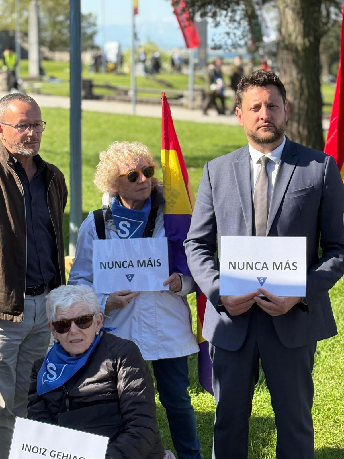 Rubén Viñuales visita els camps de concentració nazi de Gusen i Mathausen 2