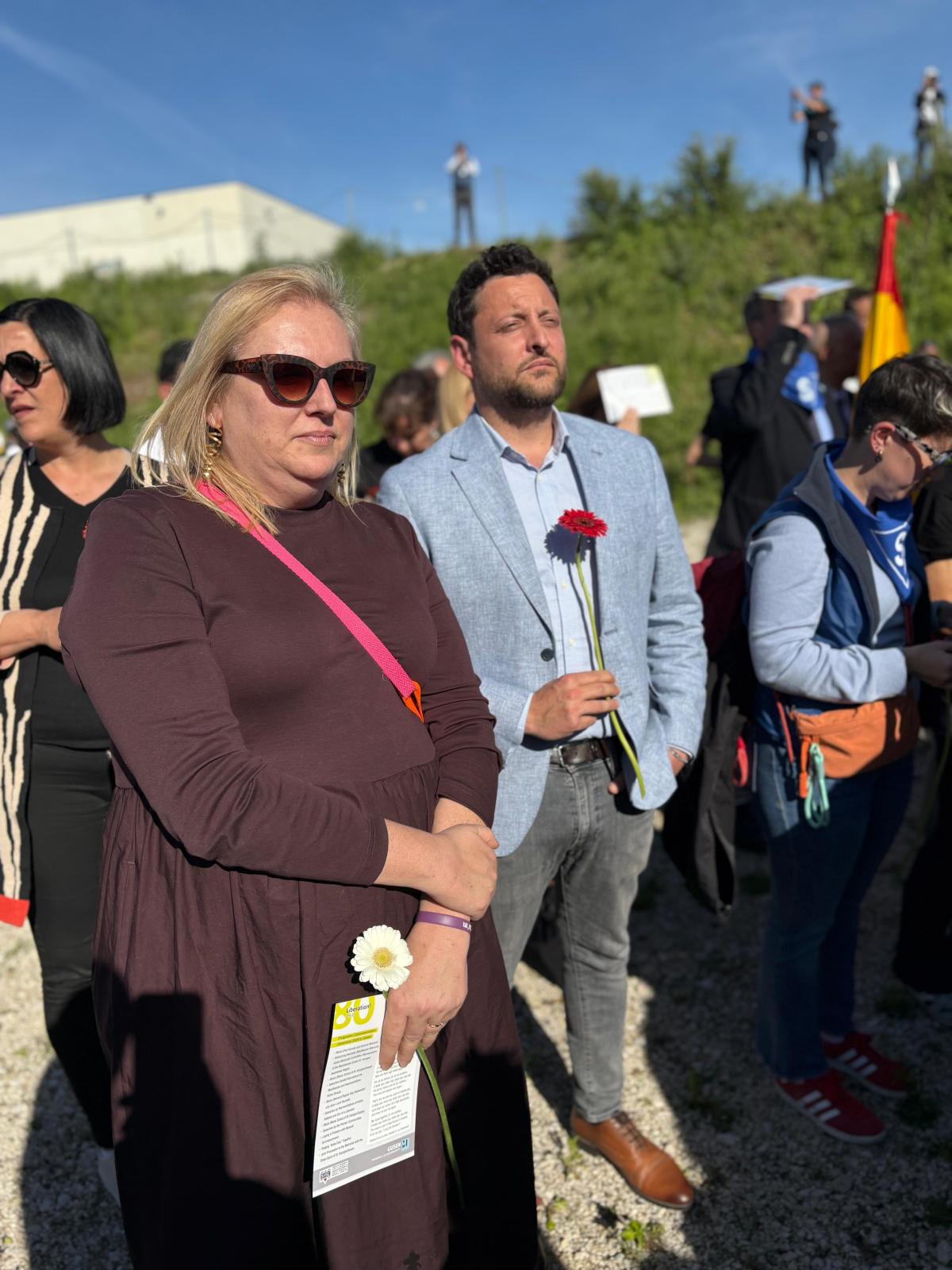 Rubén Viñuales i Sandra Ramos visiten els camps de concentració nazi de Gusen i Mathausen 5
