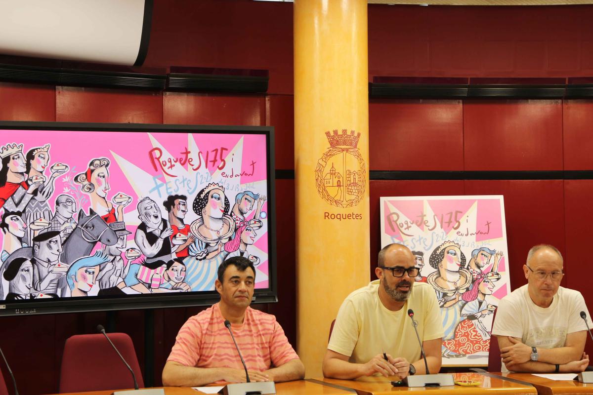 Presentación de la Fiesta Mayor 2025 de Roquetes