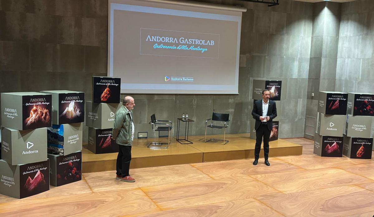 Un moment de la primera jornada de formació del Pla Gastronòmic d'Andorra