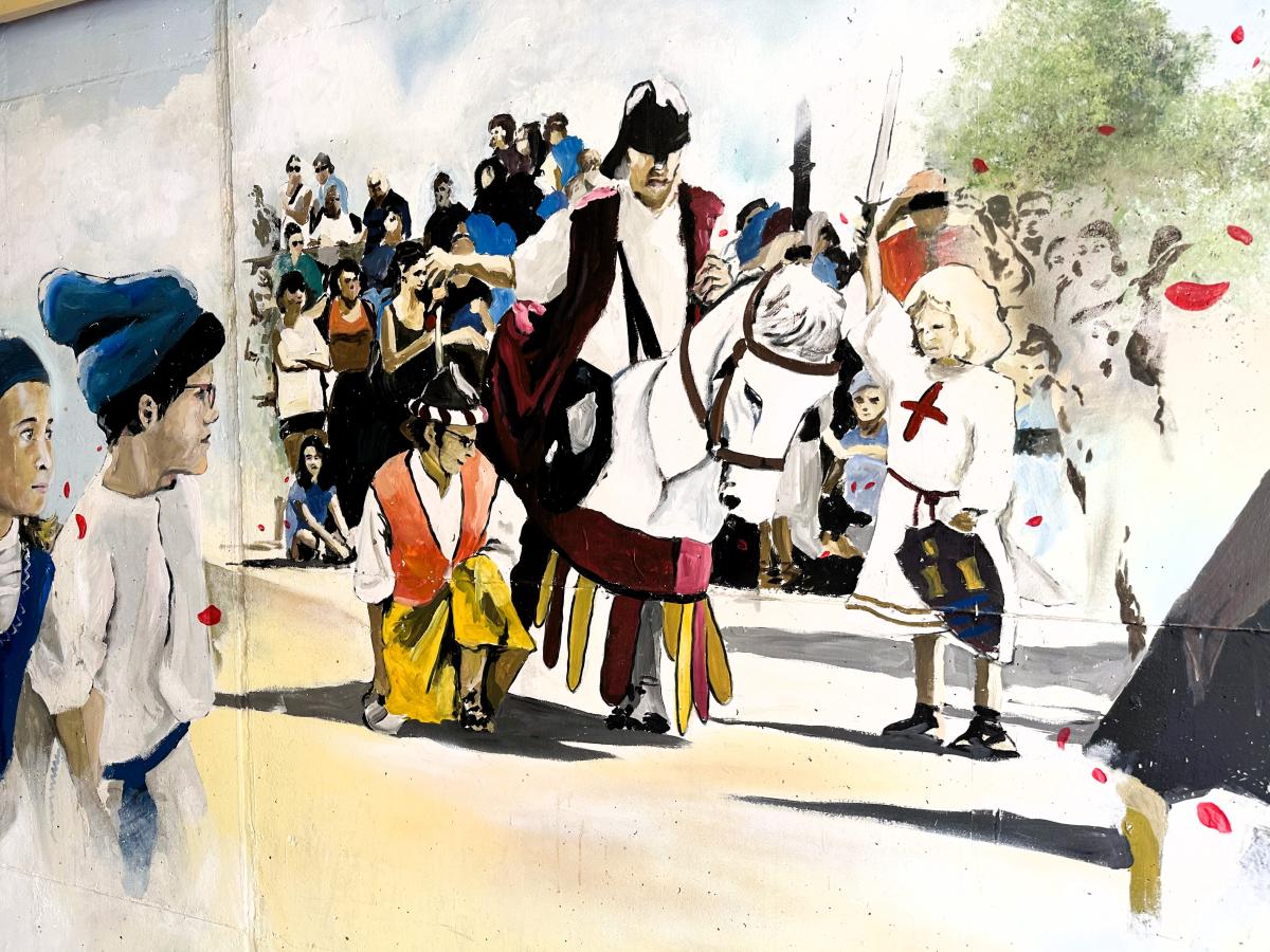 245 Mural pas soterrat pg. Sort 4 Torredembarra