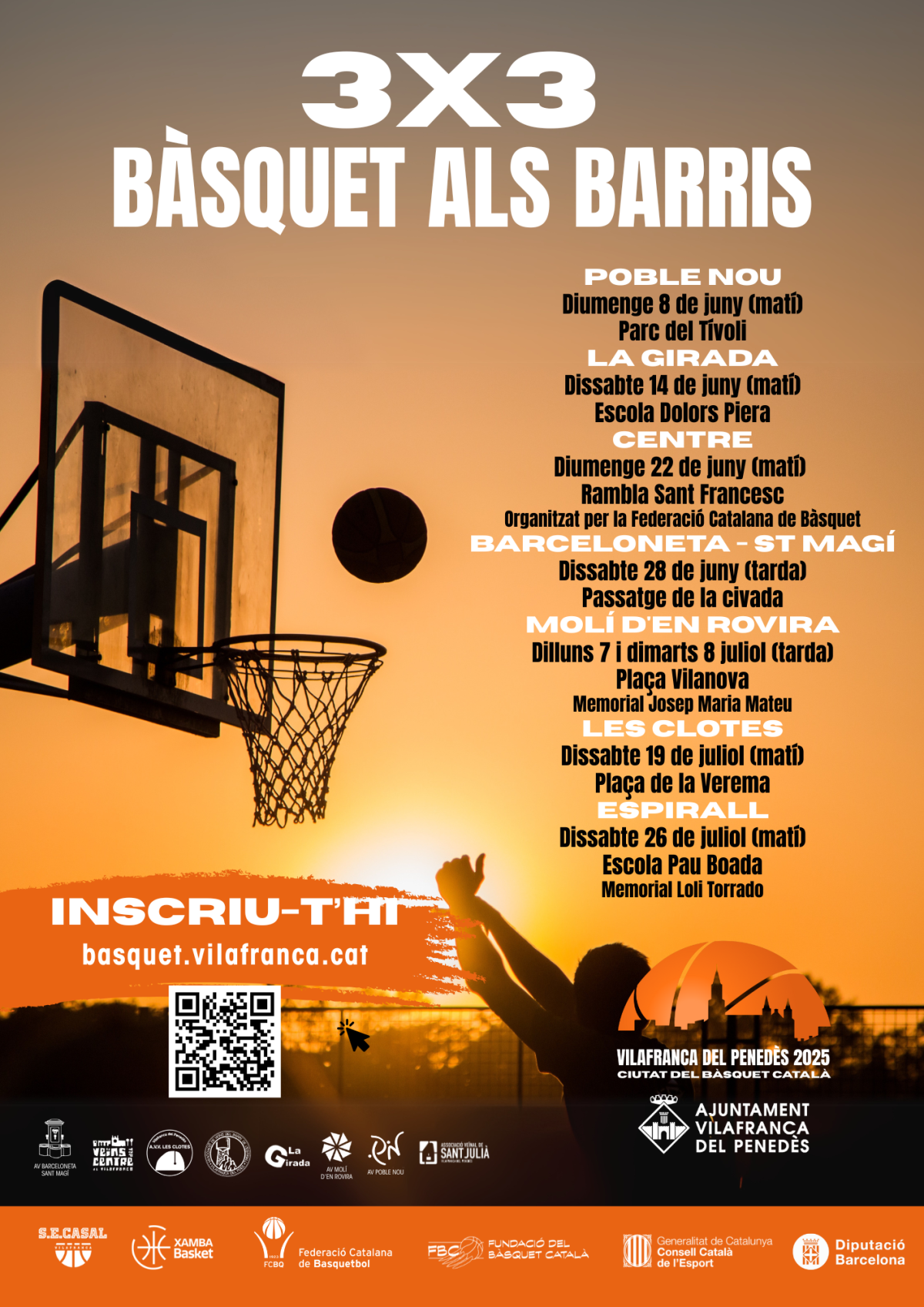 Torneos 3x3 de baloncesto de Vilafranca del Penedès