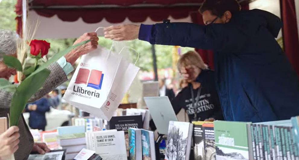 Stand de la Librería de la Diputación de Barcelona