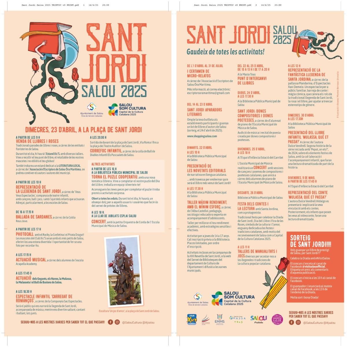 Sant Jordi 2025 Salou