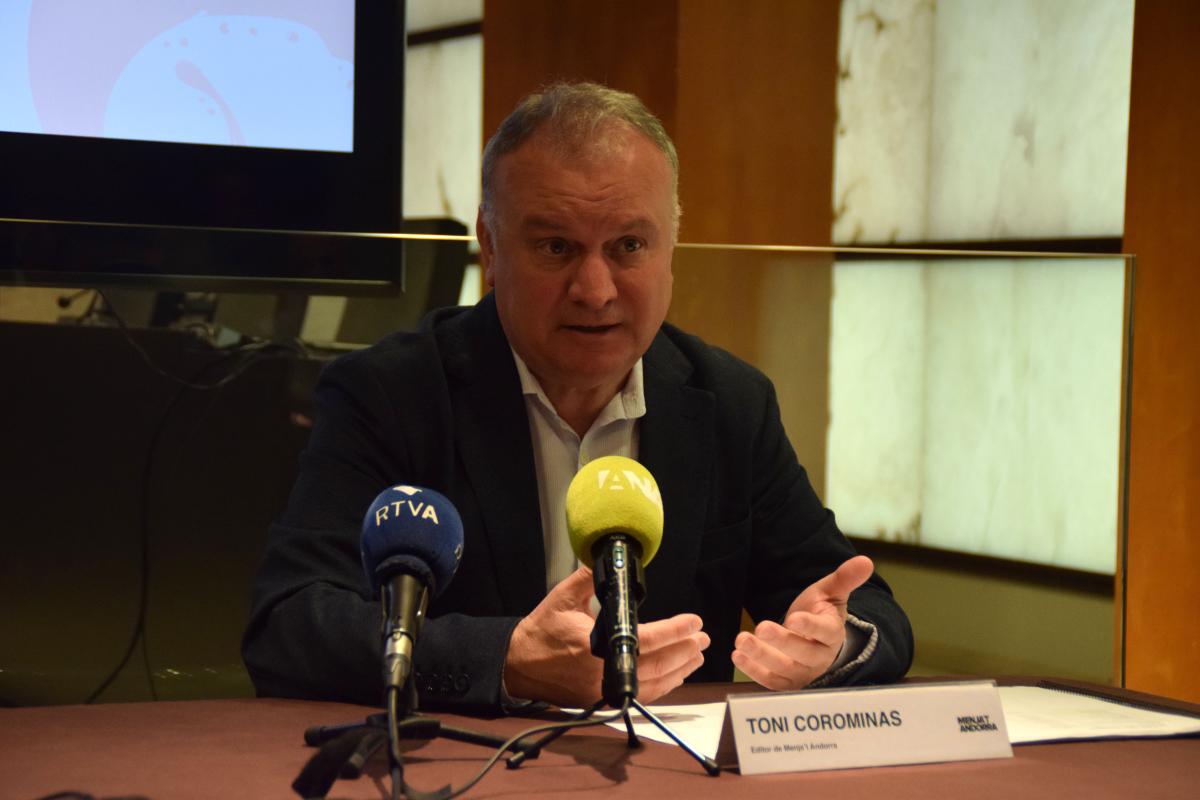 El responsable de Menja’t Andorra, Toni Corominas