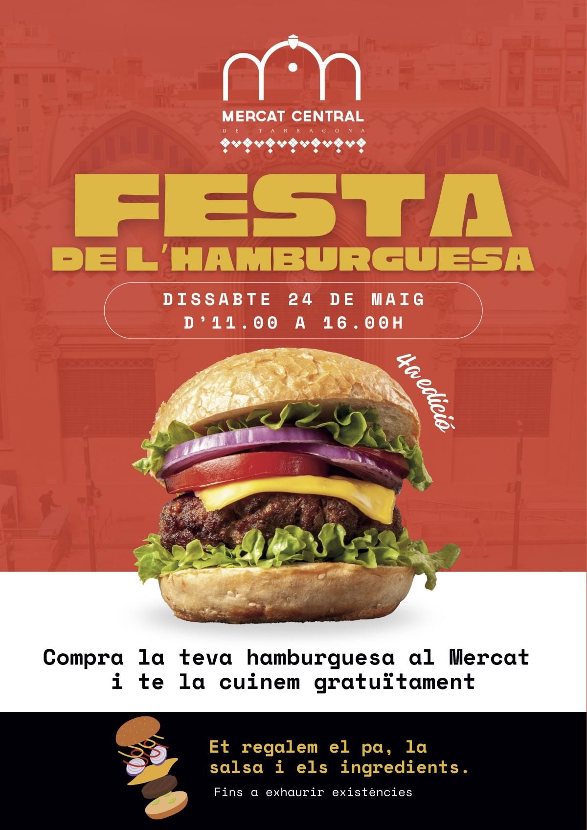 FIESTA HAMBURGUESA 2025 cartel