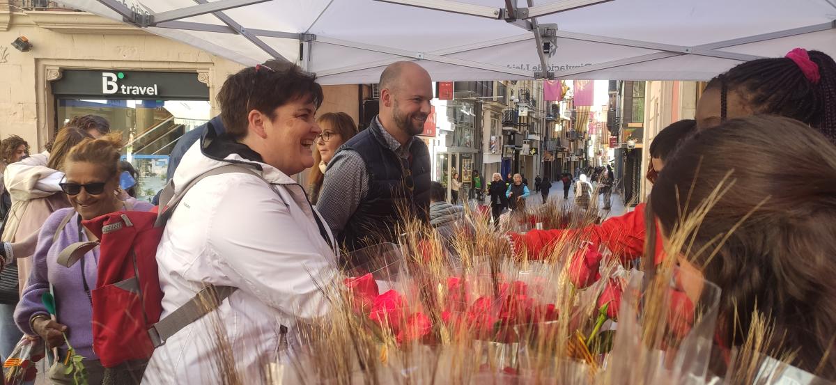 parada Diputació Lleida Sant Jordi 2025