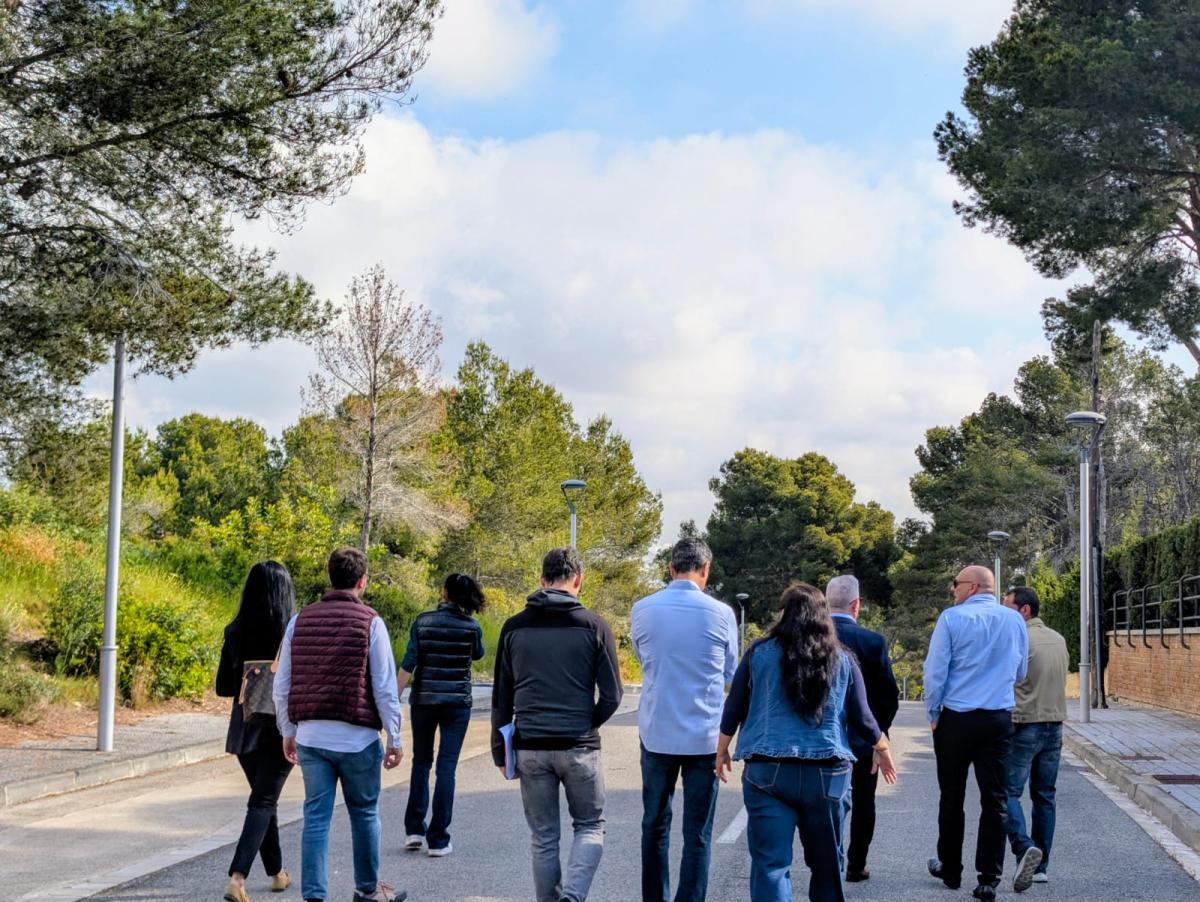 L’alcalde i regidors es reuneixen amb els veïns de la Urbanització Mirador de Salou