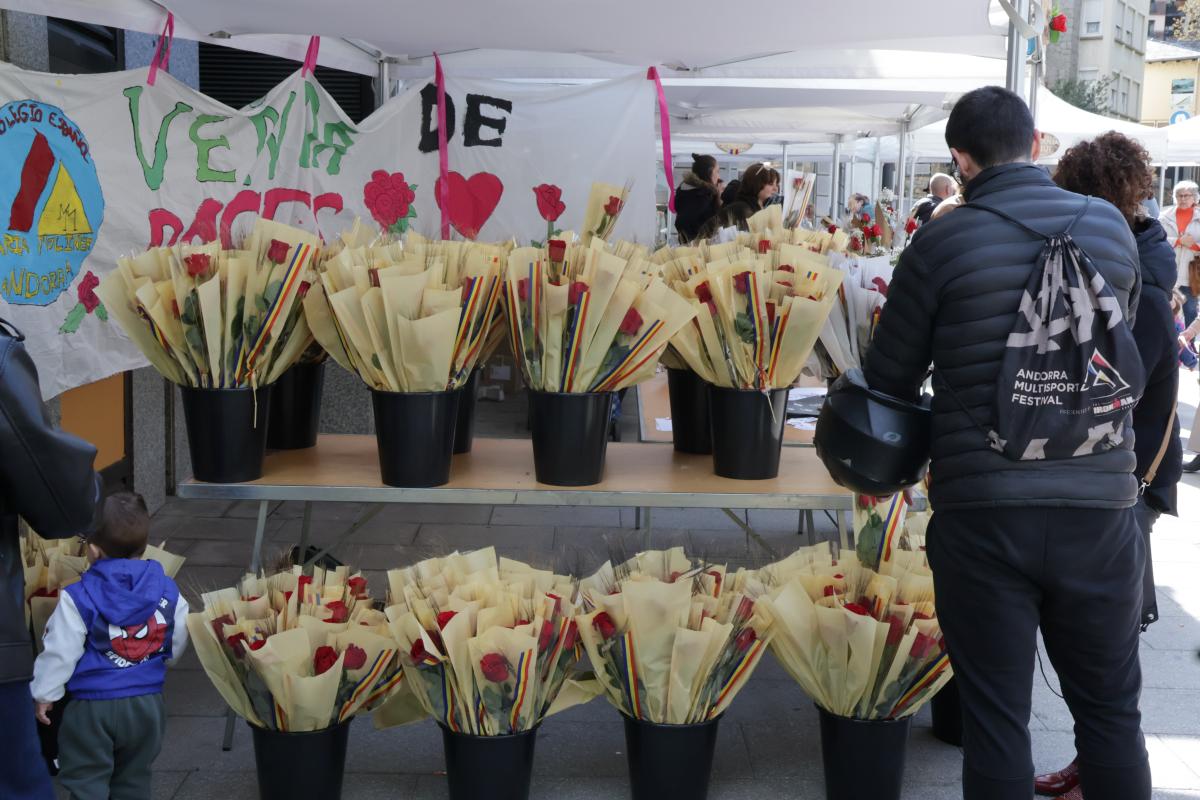 Un moment del sant Jordi a Sant Julià de Lòria