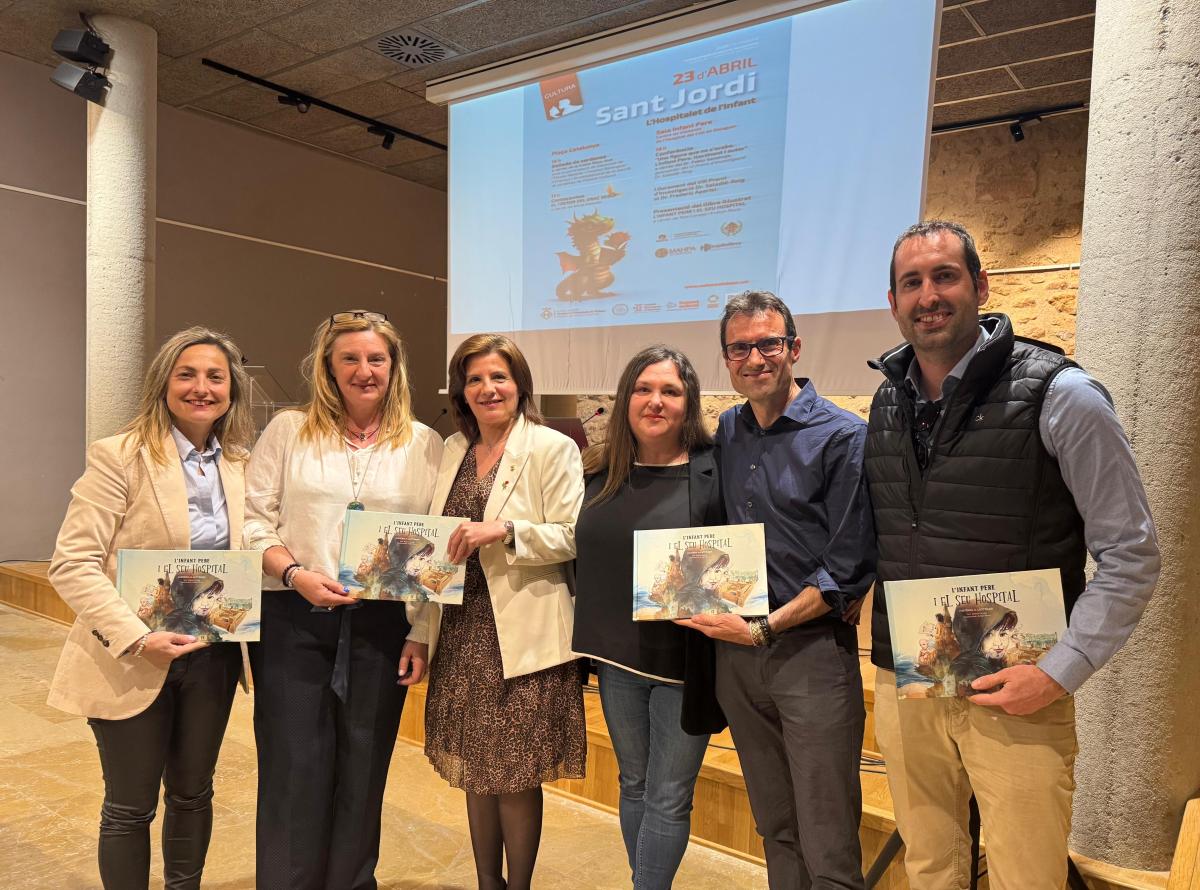 Presentació del llibre il·lustrat sobre la història de l’infant Pere i de l’antic hospital