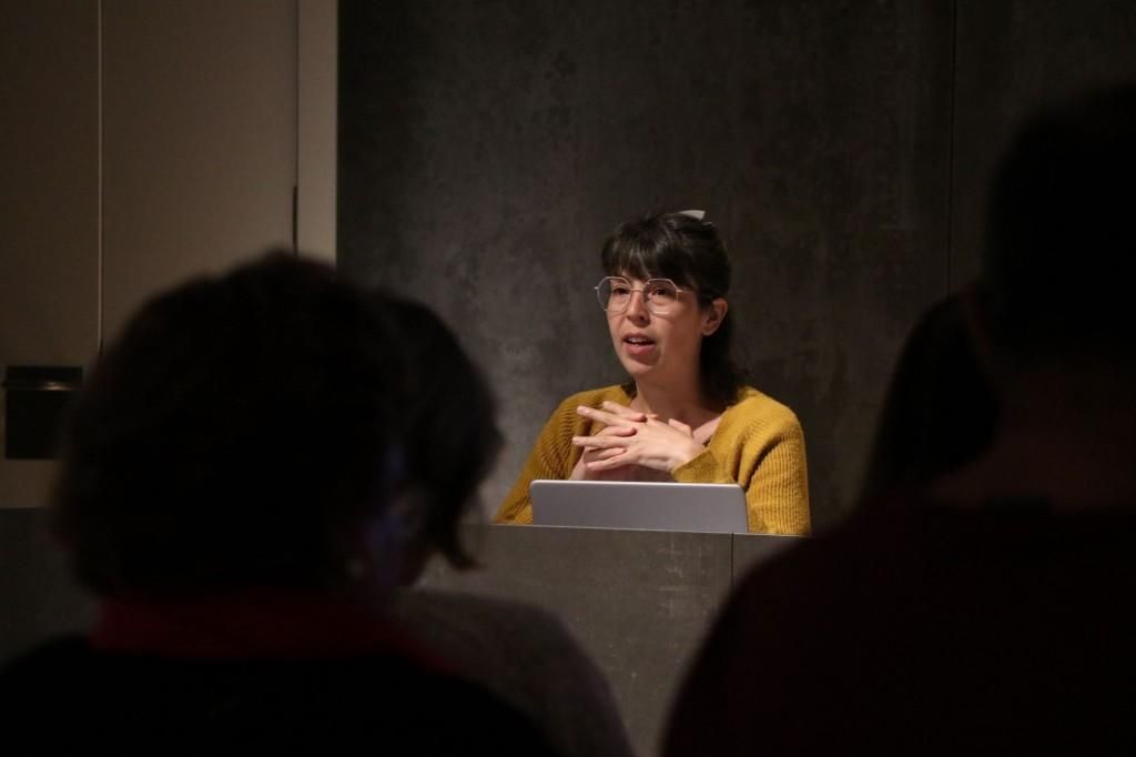 Carla Garcia Lozano, investigadora de la UDG especialista en l’impacte de l’urbanització i els temporals en platges i dunes