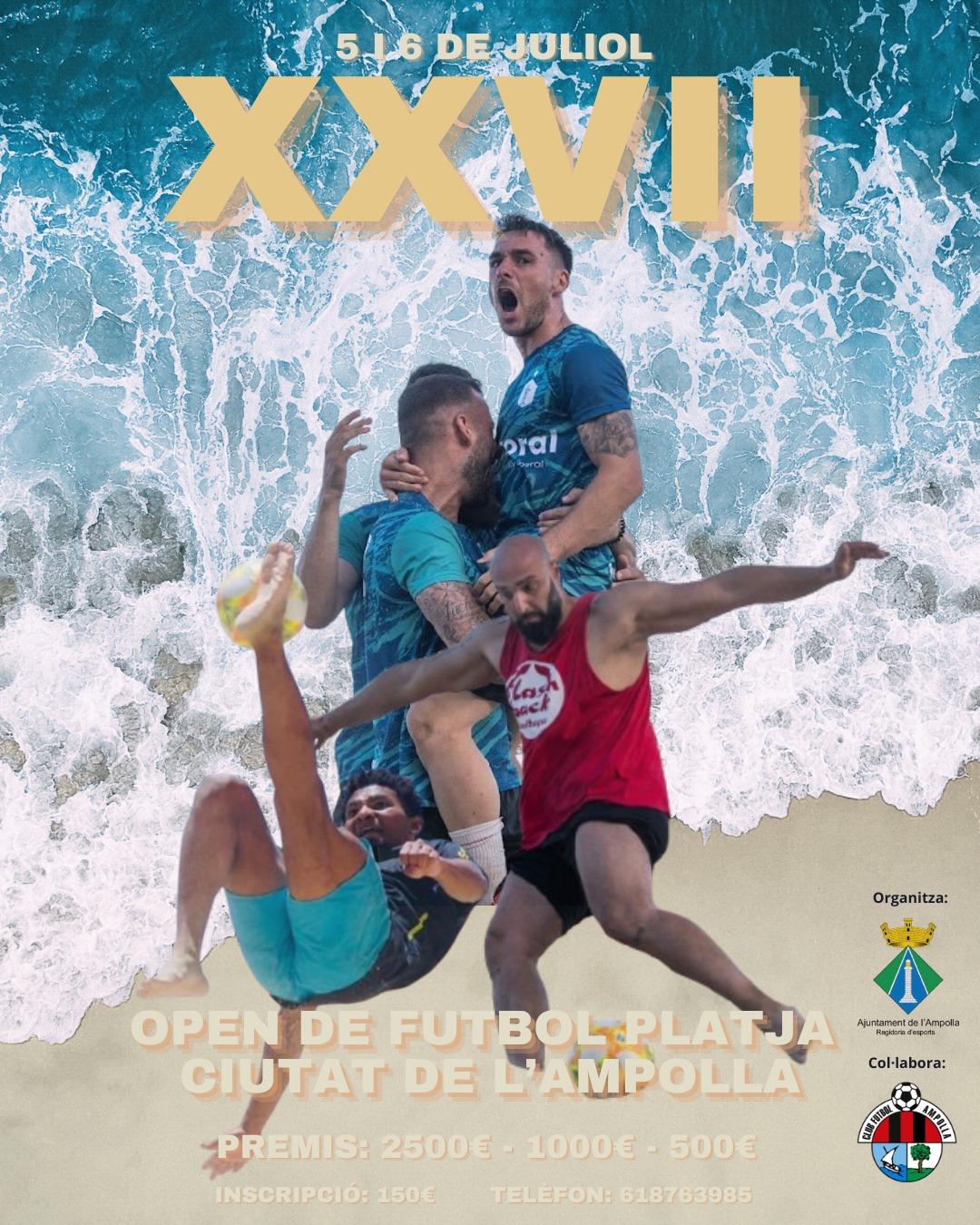 XXVII Torneig de Futbol Platja de l'Ampolla