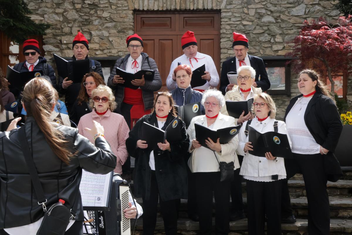 Un moment de les caramelles de la coral Rocafort de Sant Julià de Lòria