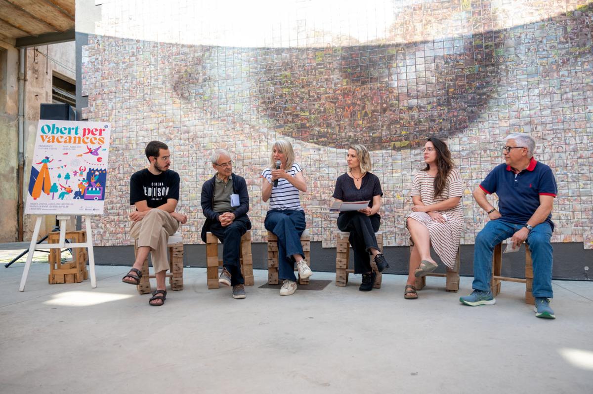 Presentación de la programación cultural de verano Abierto por vacaciones en Granollers