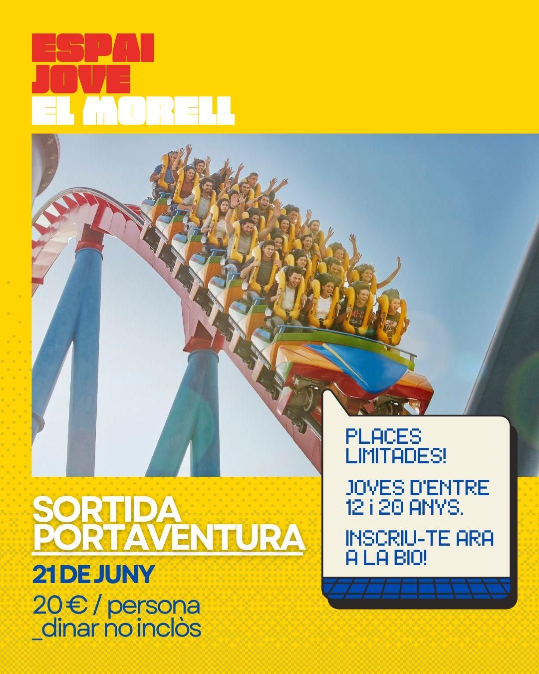 Sortida PortAventura Espai Jove del Morell