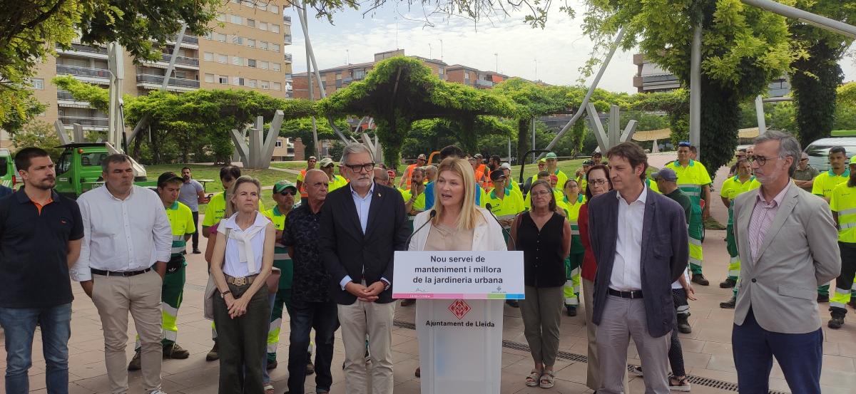 presentación nuevo servicio jardinería Lleida