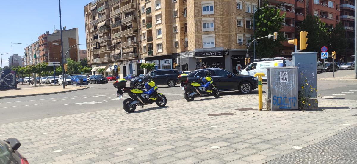 Guàrdia Urbana Lleida trànsit