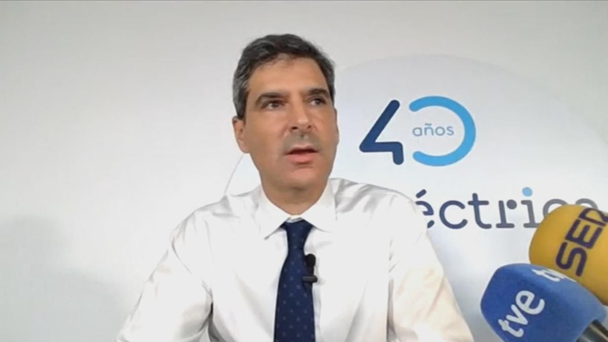 Captura d'imatge del director d'operacions de Red Eléctrica, Eduardo Prieto